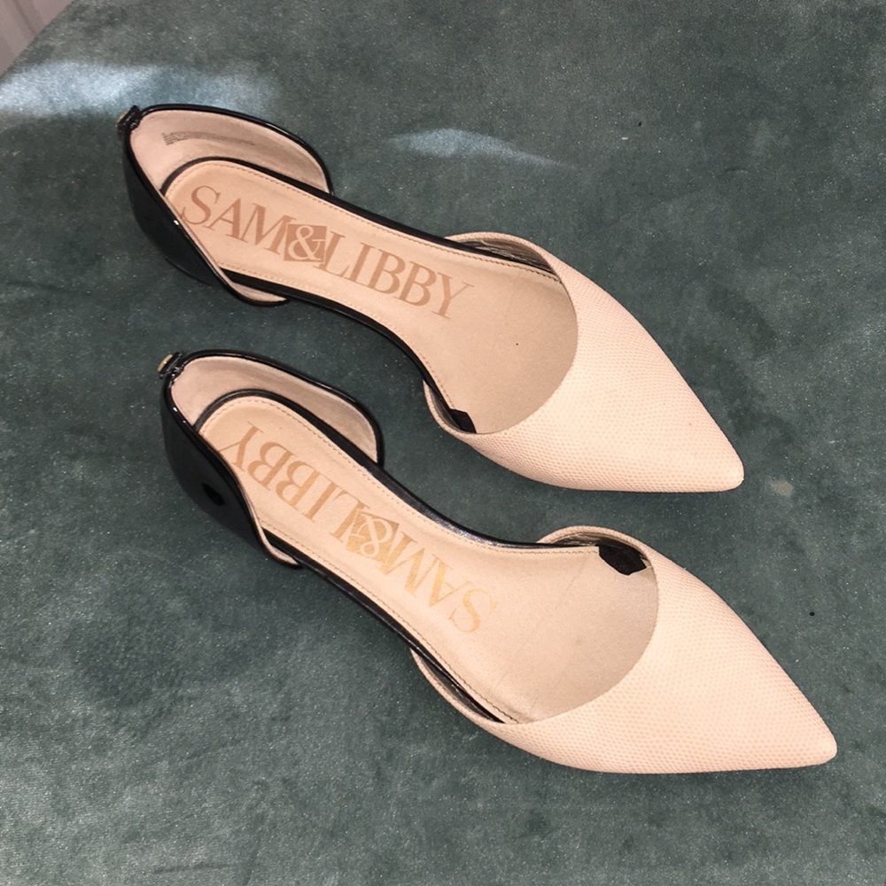 SAM & LIBBY pointed flats